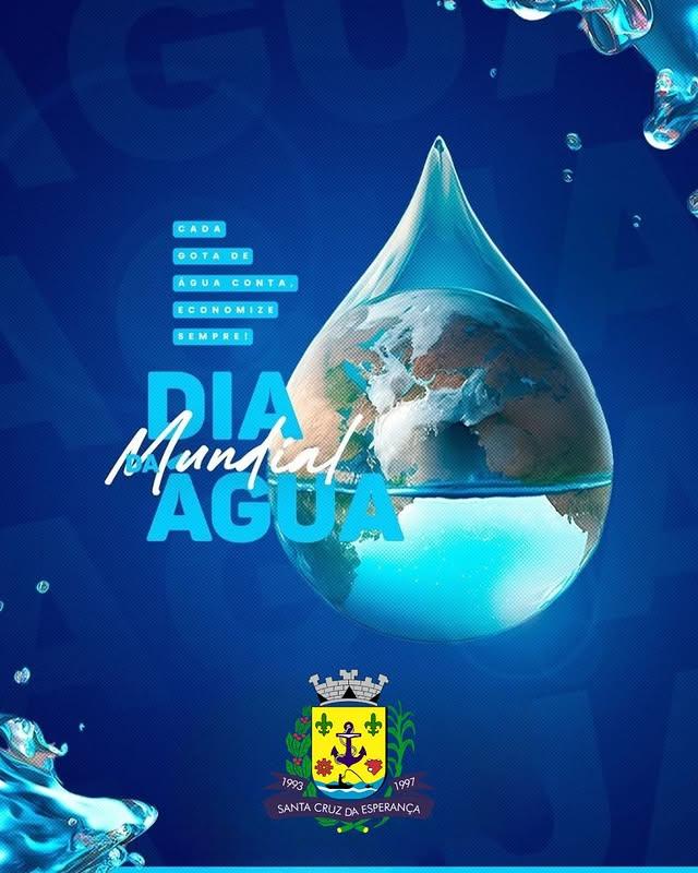 Dia 22 de março é o Dia Mundial da Água